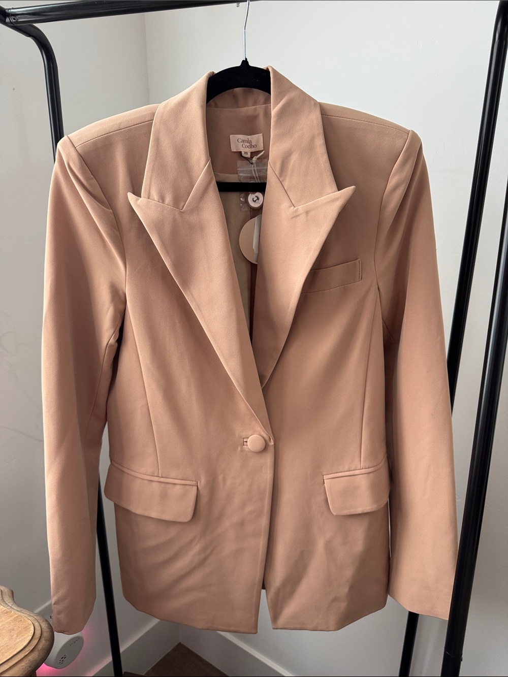 Camila Coelho Blazer in Beige